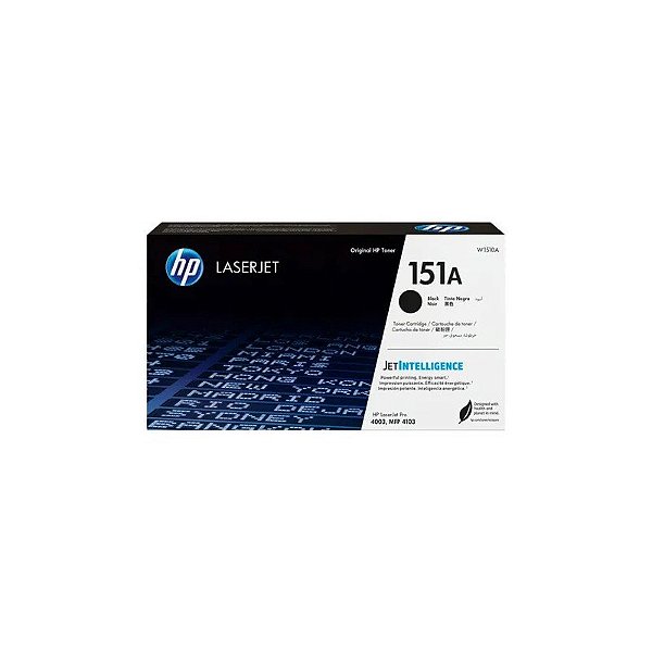 Cartucho de Toner HP Laserjet 151A Preto - W1510A