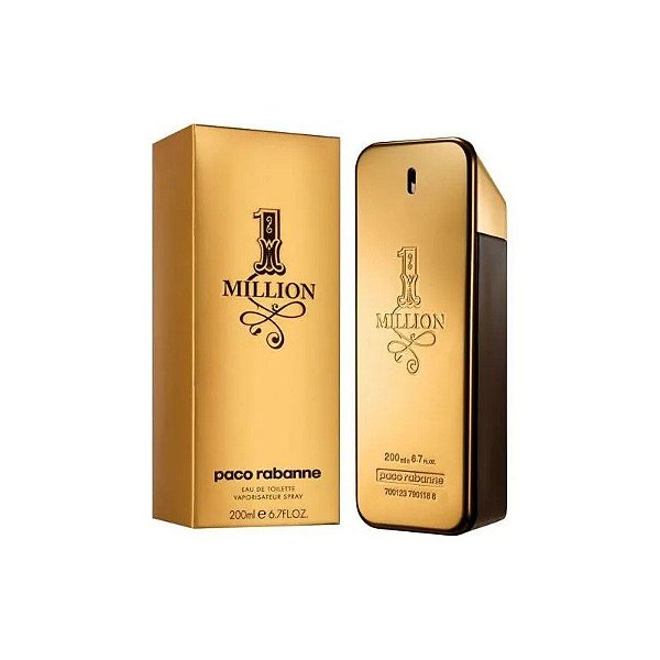 Perfume Masculino Paco Rabanne 1 Million Edp 200ML