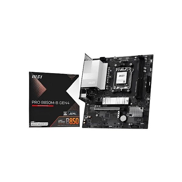 Placa-Mãe MSI B850M-B GEN4 AM5 DDR5
