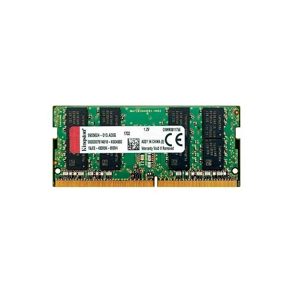 Memória NB DDR4 16GB 3200 Kingston KVR32S22D8/16 KVR32S22D8/16