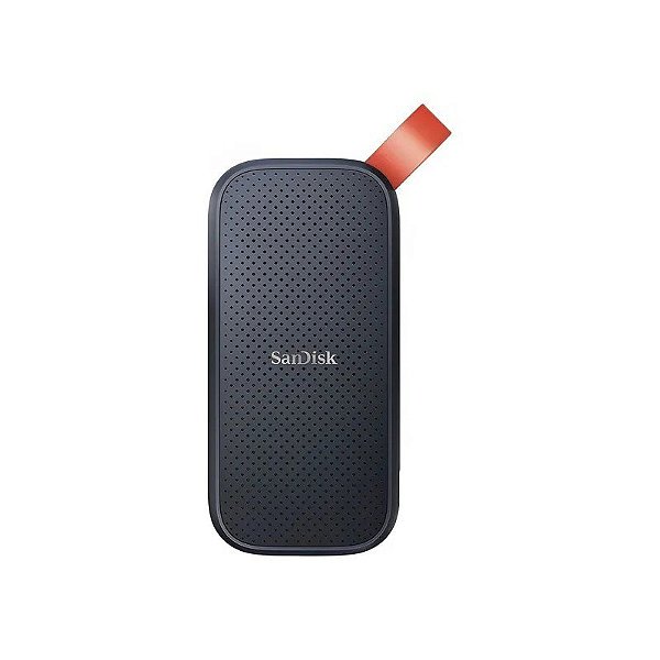 Disco SSD Externo Sandisk Portátil V2 USB-C 3.2 1TB Preto - SDSSDE30-1T00-G26