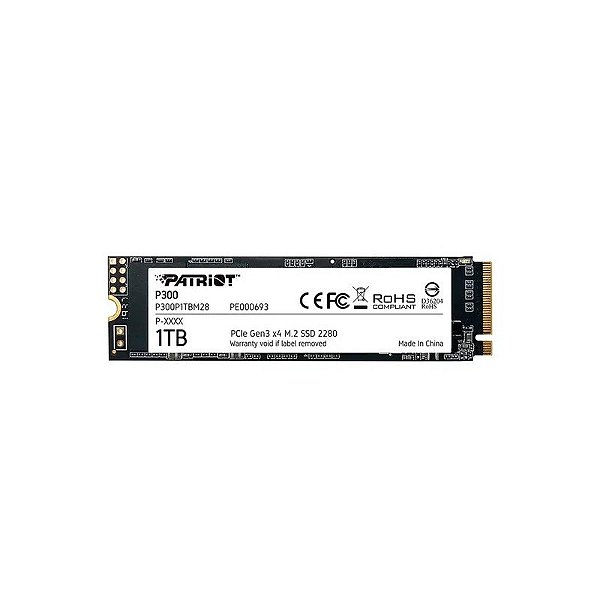 SSD M.2 Patriot 1TB Nvme PCI-e - P300P1TBM28