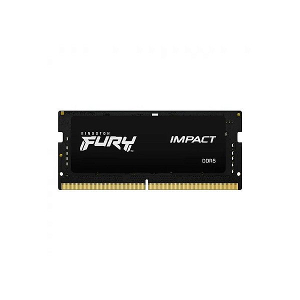 Memória NB DDR5 8GB 4800 Kingston Fury Impact KF548S38IB/8