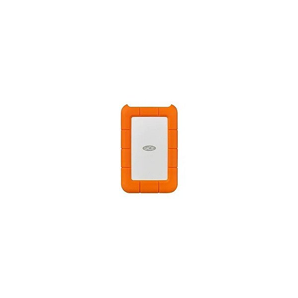Disco Rígido Externo Lacie 2TB Rugged Mini 2.5" LAC9000298 - Prata