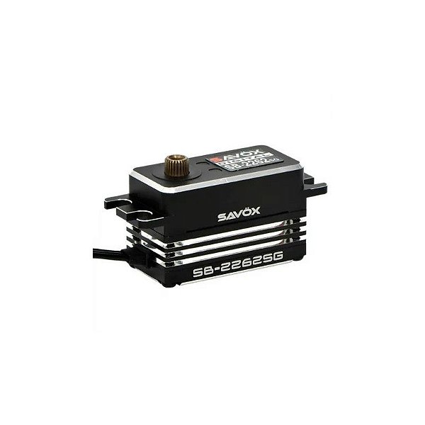 Servo Savox SB-2262SG Perfil Baixo Aço 8.4V 32KG 0.065S