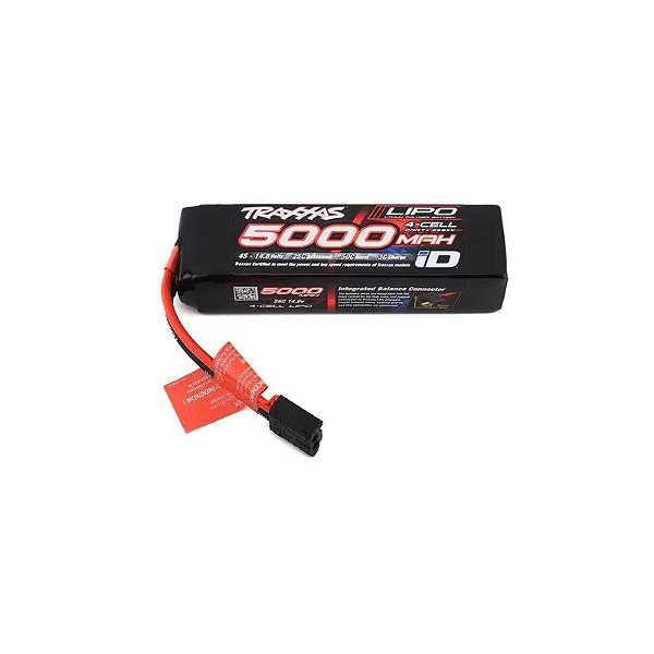 Bateria Traxxas 14.8V 5000MAH 4S 25C Lipo (Longa) 2889X