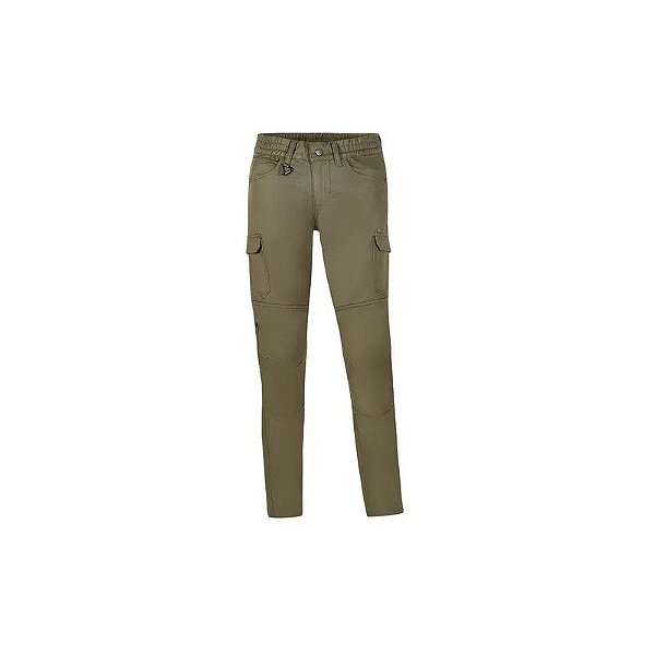 Calça para Motociclista Seventy Degrees SD-PC26 Teide Cargo Lady - Tamanho L - Verde Floresta