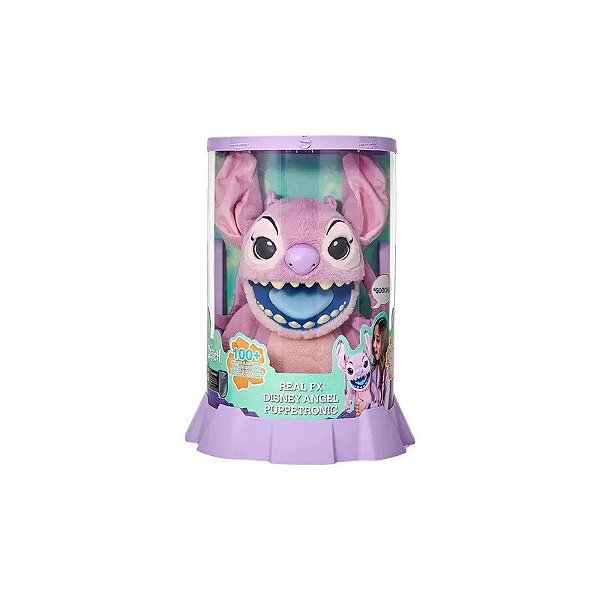 Boneco Interativo Wow! Stuff Disney Stitch Realfx Puppetronics Angel DIS-1030-01