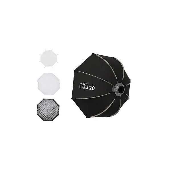 Softbox Triopo K3 120CM Octabox Bowens c/Grade