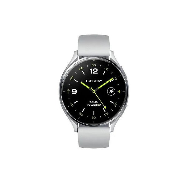 Relógio inteligente Xiaomi Watch 2 M2320W1 BHR8034GL - Bluetooth/GPS - À Prova D'Água - Prata