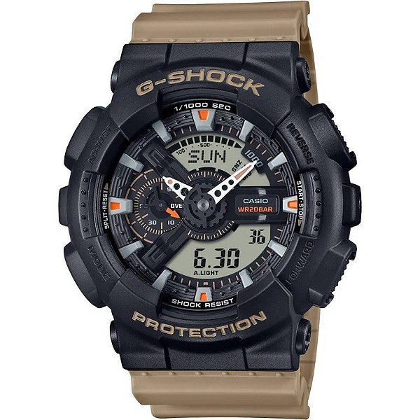 Relógio Casio Analógico/Digital GA-110TU-1A5DR - Masculino
