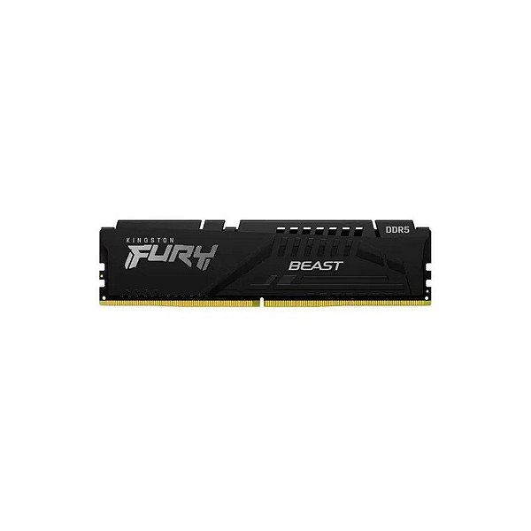 Memória Ram Kingston Fury Beast 8GB DDR5 5600 MHZ - Preto (KF556C40BB-8)