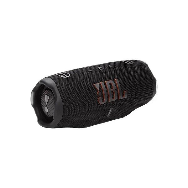 Caixa de Som JBL Charge 6 Bluetooth 45W Prova d'Água Preto
