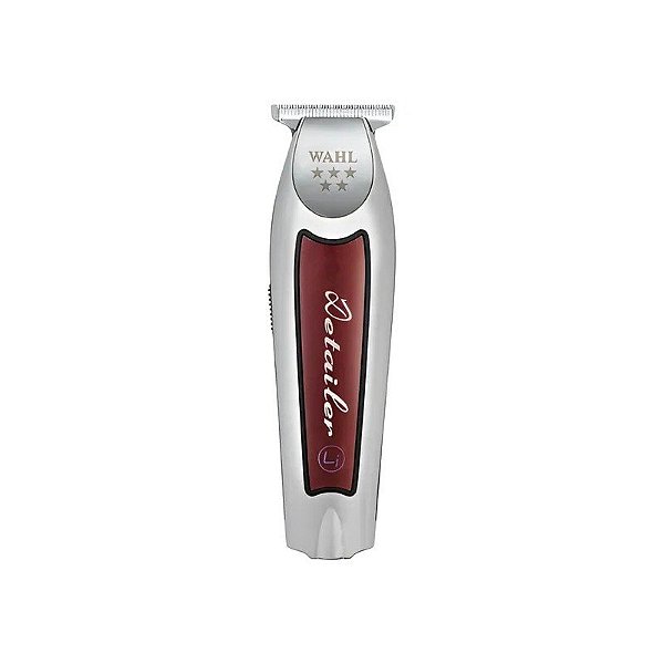 Cortador de Cabelo Wahl Detailer Sem Fio 08171-008 - Prata/Vinho