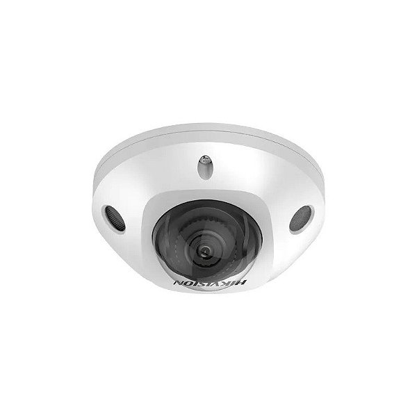 Câmera IP Dome Hikvision DS-2CD2543G2-Iws 4MP 2.8MM Acusense