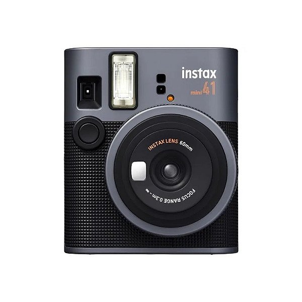Câmera Fujifilm Instax Mini 41 Vintage - Preto/Cinza