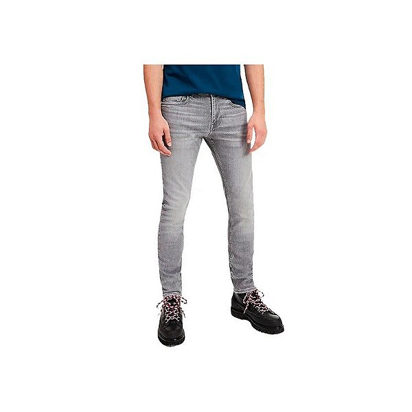 Calça Jeans Tommy Hilfiger Masculina MW0MW12534-1B1-00 30 - Cinza Paco