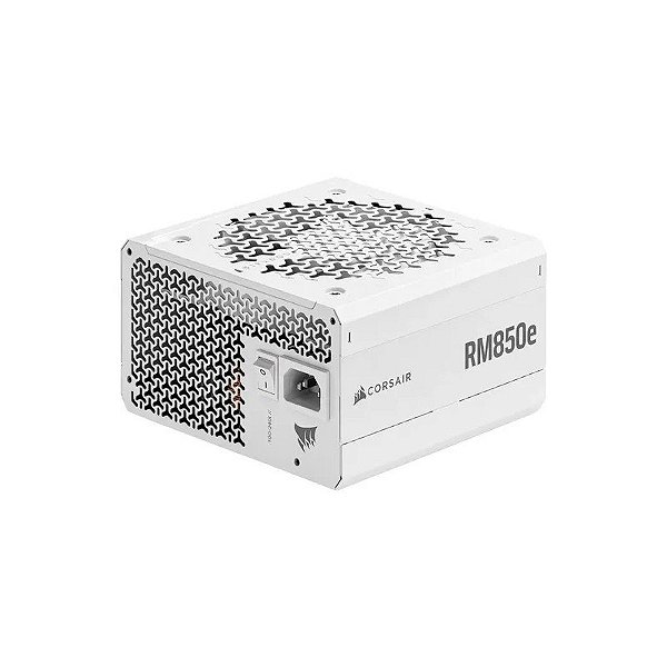 Fonte Corsair RM850E CP-9020293-Na ATX 850W 80 Plus Gold Full Modular - Branco