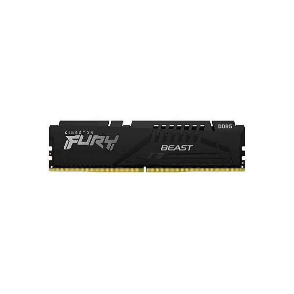 Memória Kingston Fury Beast, DDR5 8GB (1X8GB), 6000MHZ, KF560C36BBE/8, Preto