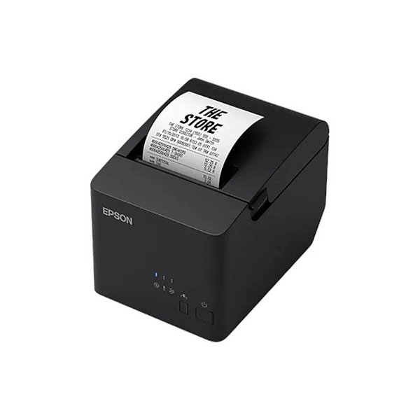 Impressora Epson Térmica de Recibos TM-T20IIIL-001 USB Serial Bivolt