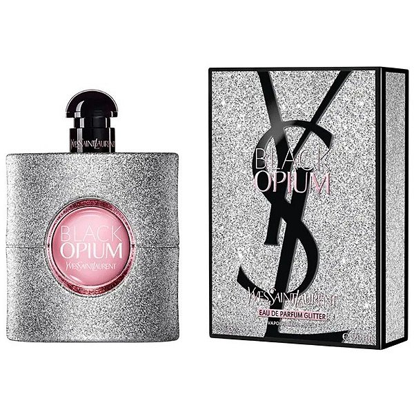 Perfume Yves Saint Laurent Black Opium EDP Glitter 90ml - Feminino