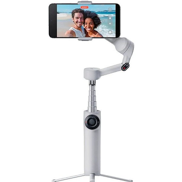Insta360 Flow 2 Estabilizador Gimbal com IA CINSABQA para Smartphone Cinza Pedra