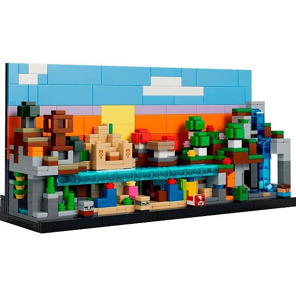 Kit Lego Minecraft Mini Biomas - 21589 (797 peças)