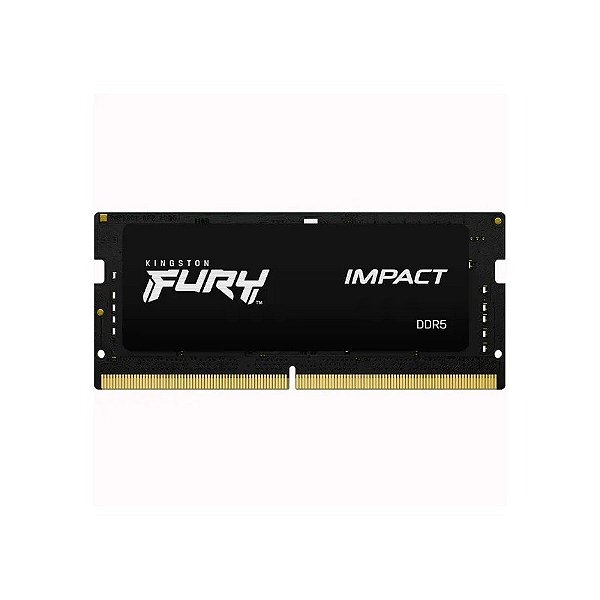 Memória Notebook Kingston DDR5 8GB 4800MHZ Fury Impact - KF548S38IB-8