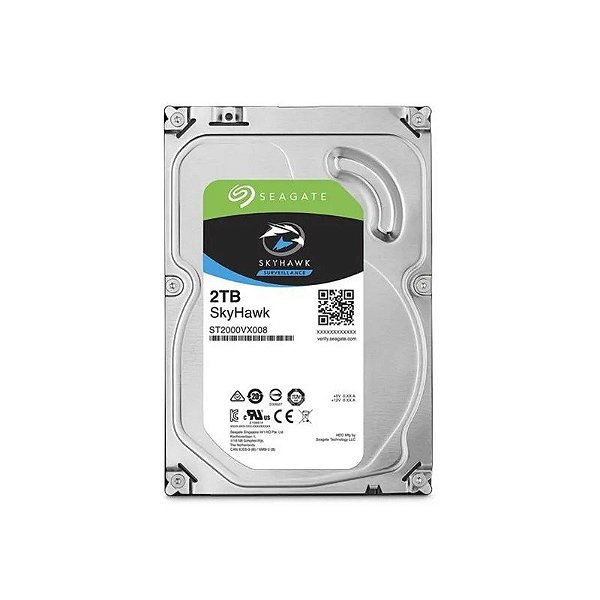 HD Seagate Skyhawk 2TB / SATA 3 - (ST2000VX008)