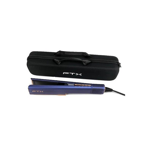 Prancha para Cabelo FTX Air Straight HS2-162 - 140°C - 220V 50/60HZ - Azul