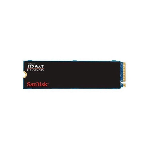 SSD Sandisk Plus, 1 TB, M.2 PCI-Exp 3.0 Nvme, Leitura de até 3200 MB/s, Gravação de 2500 MB/s, SDSSDA3N-1T00-G26
