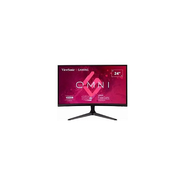 Monitor 24 Polegadas Viewsonic VX2418C Curvo Gamer 165HZ