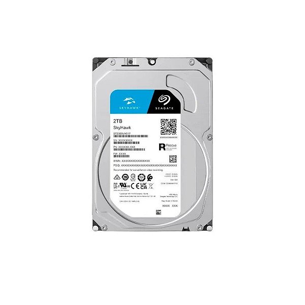 Disco Rígido 2TB Seagate Surveillance SATA6 5400RPM ST2000VX017