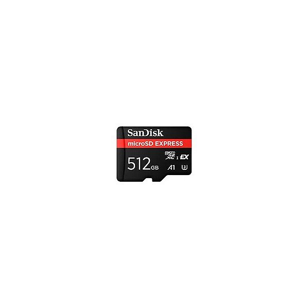 Cartão de Memória Micro SD Sandisk Express 512GB A1 U3 5.3K Uhd - SDSQXFN-512G-GN4NN
