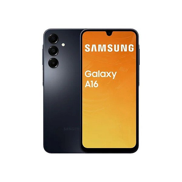 Samsung Galaxy A16 SM-A165M/DS Dual 128 GB - Preto