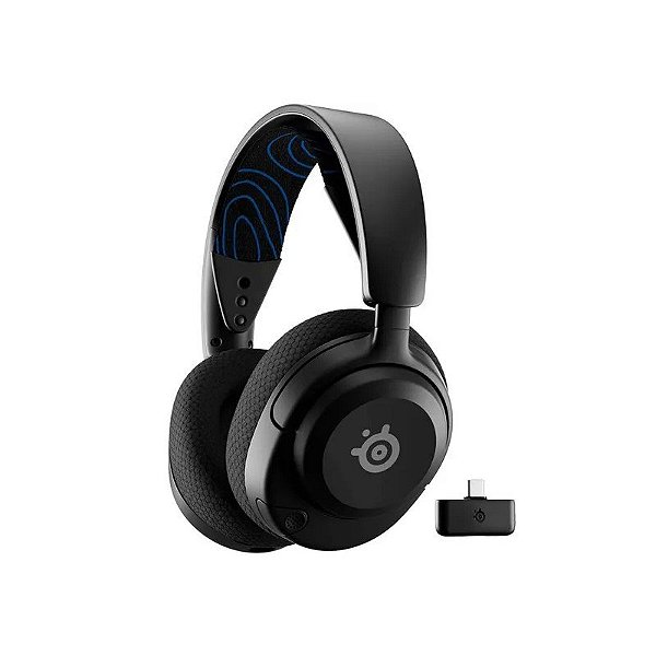Fone de Ouvido Steelseries 61673 Arctis 5P Sem Fio para PC - Preto