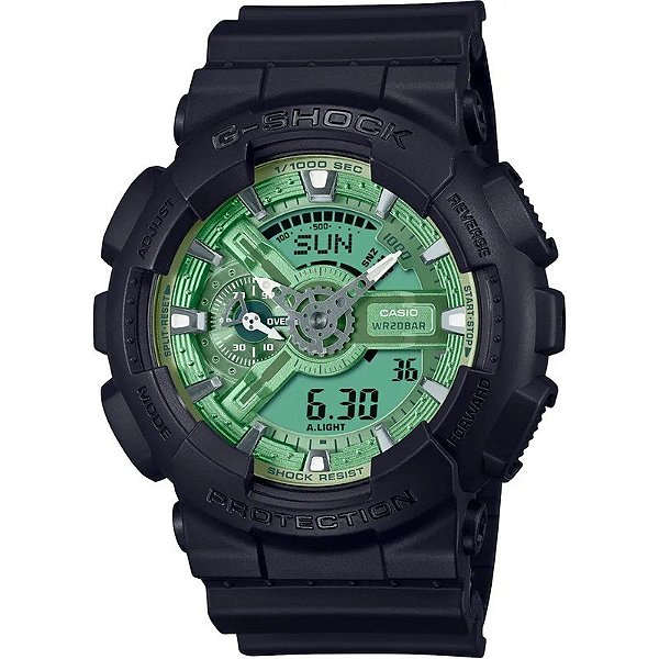 Relógio Casio Analógico GA-110CD-1A3DR G-SHOCK - Masculino