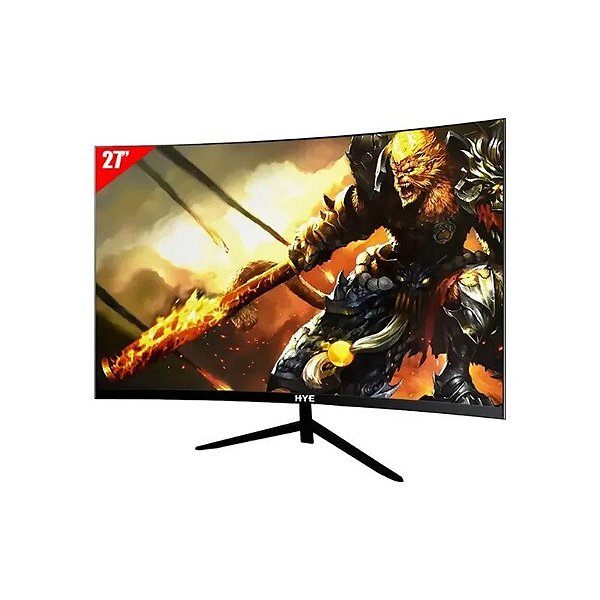 Monitor Gamer Hye HY27VIEW240 FHD HDMI/VGA 240Hz Curvo 27 Polegadas