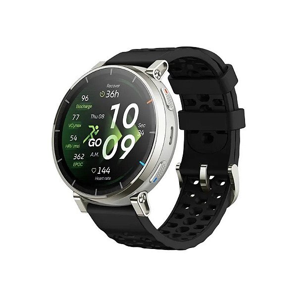 Relógio Smartwatch Amazfit Active 3 Premium A2559 - Prata Apex