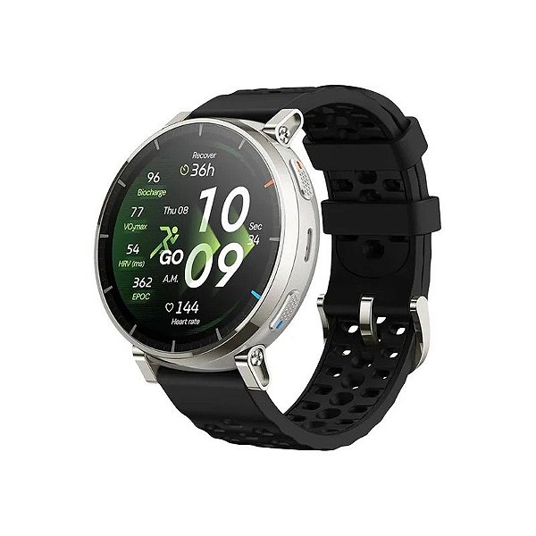 Relógio Xiaomi Smartwatch Amazfit Active 3 Premium A2559 Apex Prata