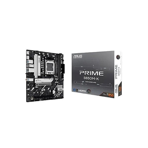 Placa-Mãe Asus Prime B850M-K AM5 DDR5
