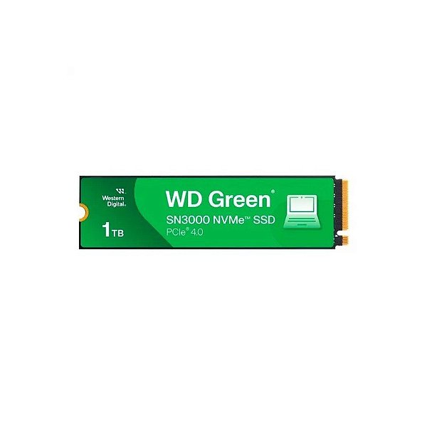 Disco SSD M.2 1TB Nvme WD Green SN3000 GEN4X4 5000MB/ WDS100T4G0E