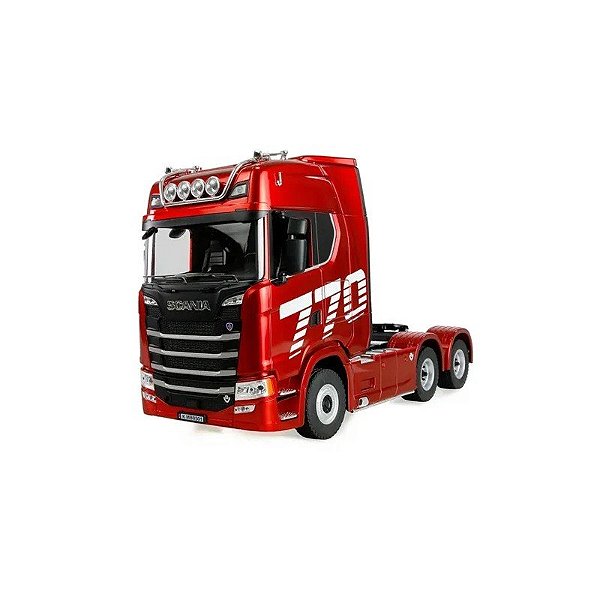 Caminhão Huina 1/18 Scania 770 S V8 Truck 19CH Vermelho 1501