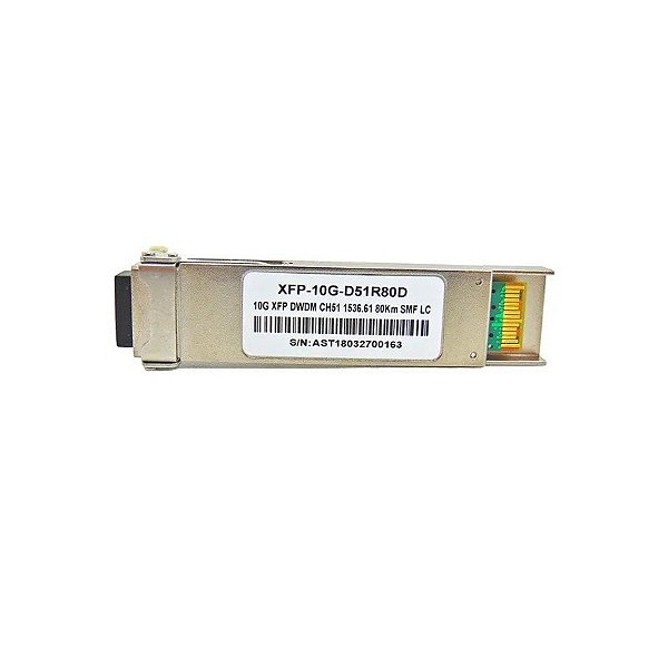 F. M XFP 10G 80KM LC 1536.61 CH51 D51R80D c/Cisco Mux-Demux