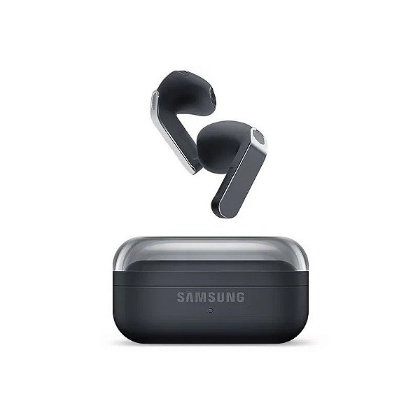 Fone de Ouvido Sem Fio Samsung Galaxy Buds 4 SM-R540NZKALTA com Cancelamento de Ruído Ativo - Preto