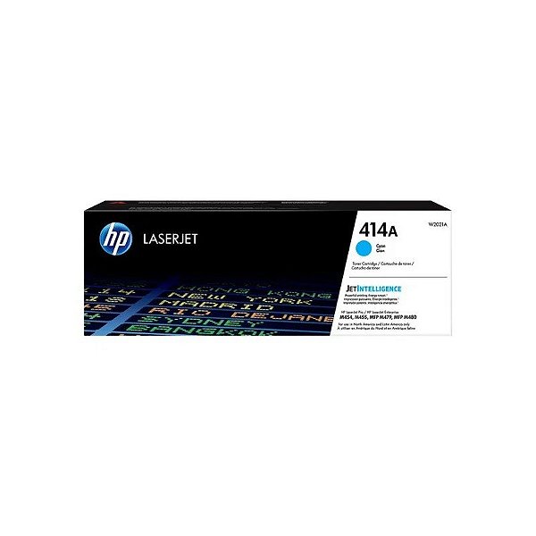 Cartucho de Toner HP 414A W2021A Ciano