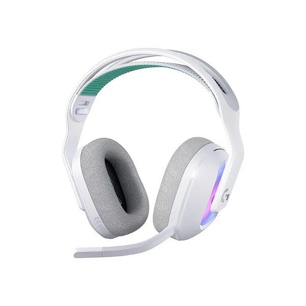 Fone de Ouvido Gamer Logitech G522 Lightspeed Sem Fio Branco (981-001549)