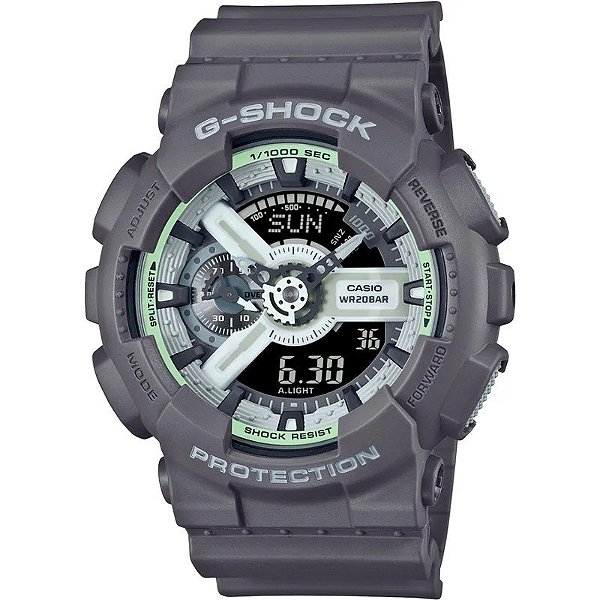 Relógio Casio Analógico/Digital GA-110HD-8ADR G-SHOCK - Masculino