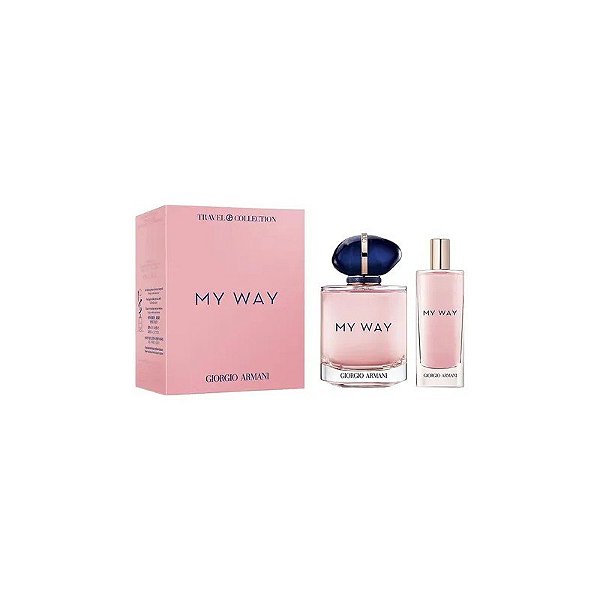 Kit Perfume Giorgio Armani MY Way 90ML+15ML