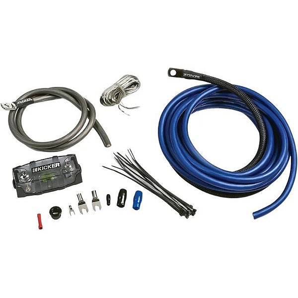 Kit de cabos para amplificador Kicker 46PK4 - 1500 Watts